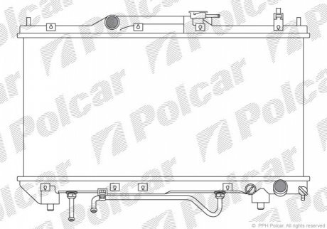 Радиаторы охлаждения POLCAR 812308-4