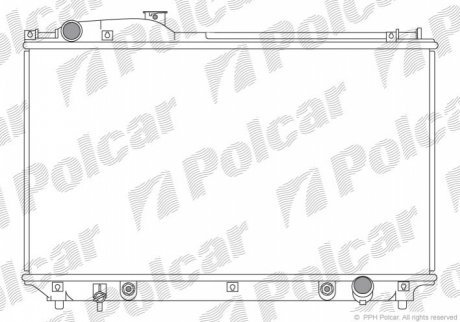 Радиаторы охлаждения POLCAR 804208-1