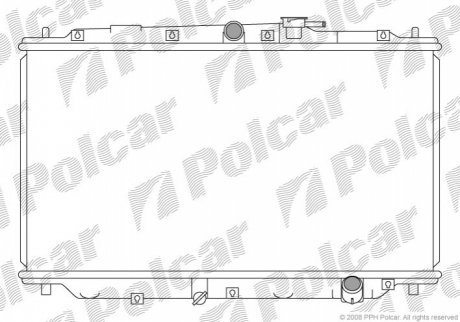 Радиаторы охлаждения POLCAR 382008-3