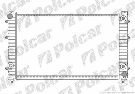 Радиаторы охлаждения POLCAR 132808-3