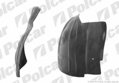 Подкрылок правый POLCAR 5509FP-1 (фото 1)