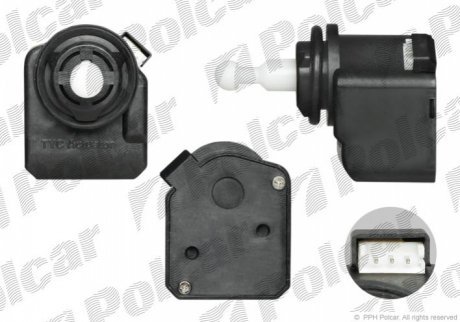 Моторчик фари, SPRINTER 209-524,07- POLCAR 506509-9