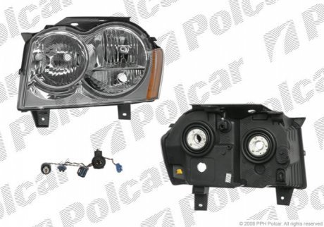 Фара основная POLCAR 343009-0