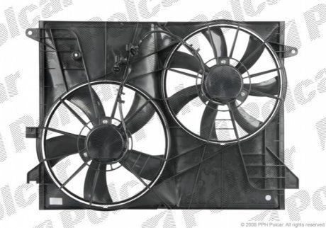 Вентиляторы с корпусом/кронштейном POLCAR 556523W1 (фото 1)