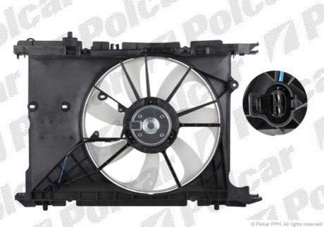 Вентиляторы с корпусом/кронштейном POLCAR 811623W2