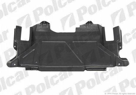 Защита бампера нижняя POLCAR 504434-7