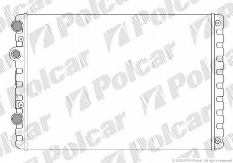 Радиаторы охлаждения POLCAR 952408A2 (фото 1)