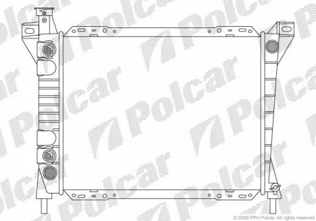 Радиаторы охлаждения POLCAR 325508-1