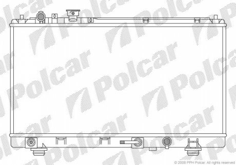 Радиаторы охлаждения POLCAR 455508-1