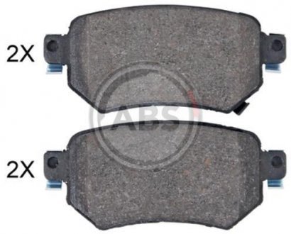 KLOCKI HAMULC. MAZDA 6 KOMBI 15- TYŁ A.B.S. ABS 35142
