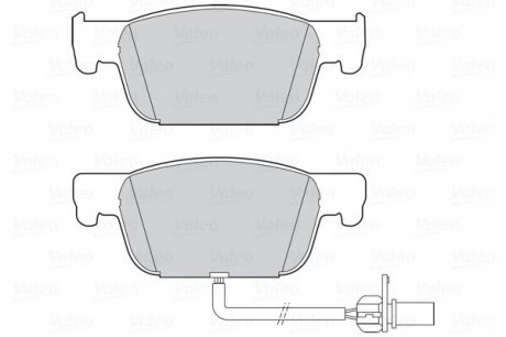 Гальмівні колодки дискові AUDI A4 Allroad/A4 Avant/A5/S5 1,4-3,0 F 15>> Valeo 302320