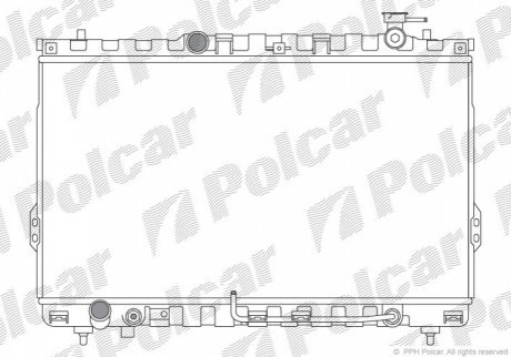 Радиаторы охлаждения POLCAR 405008-2