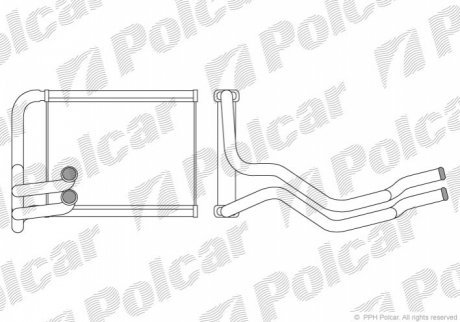 Радиаторы обогрева POLCAR 4015N81X