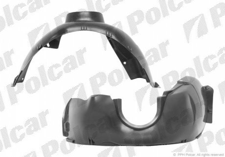 Подкрылок правый POLCAR 3002FP1X