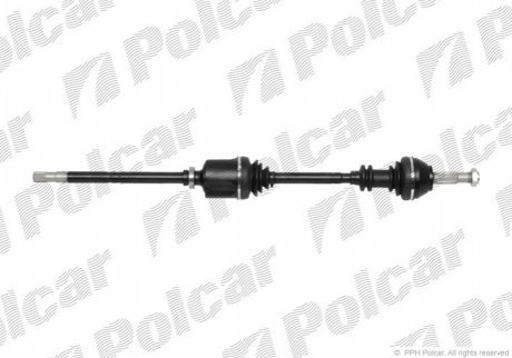 Полуось POLCAR T39046
