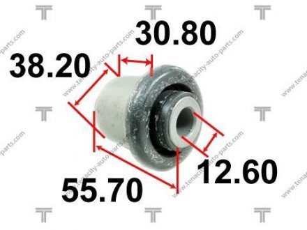 Сайлентблок рычага honda k20 accord 02-07 Tenacity AAMHO1019