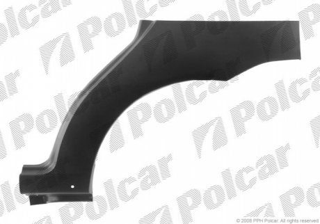 Ремкомплект крыла заднего правый POLCAR 300584-6