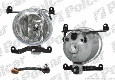 Фара противотуманная передняя POLCAR 403629-E