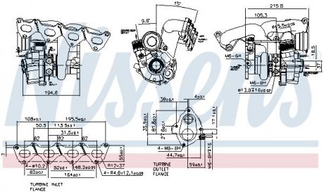 Турбіна NISSENS Nissens A/S 93130
