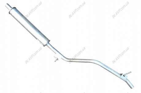 Средний глушитель выхлопных газов ASAM 01376