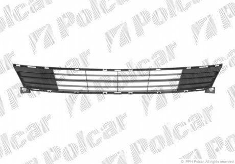 Решетка в бампере серединная POLCAR 456127