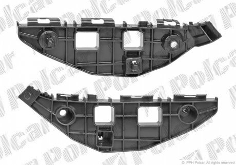 Кронштейн бампера левый POLCAR 80620715