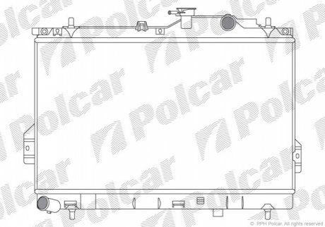 Радиаторы охлаждения POLCAR 4035083X