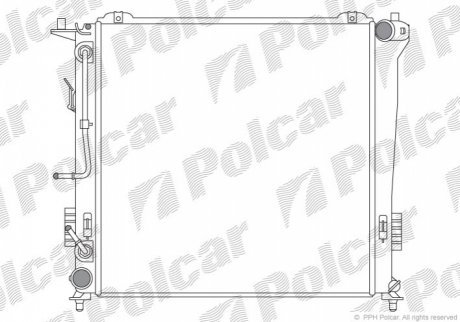 Радиаторы охлаждения POLCAR 4015084X