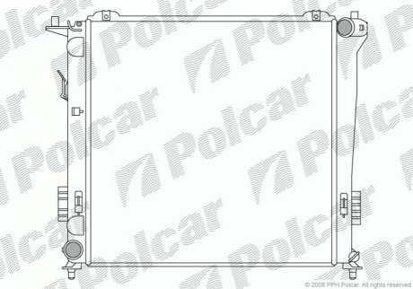 Радиаторы охлаждения POLCAR 4015082X