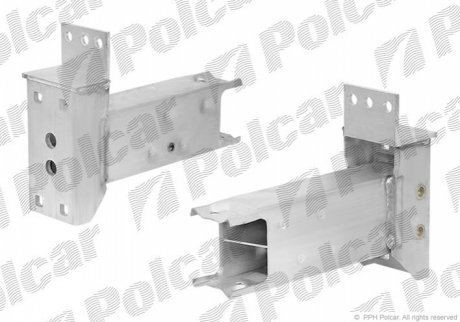 Кронштейн бампера правый POLCAR 205507-6 (фото 1)