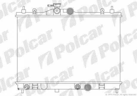 Радиаторы охлаждения POLCAR 275808-1