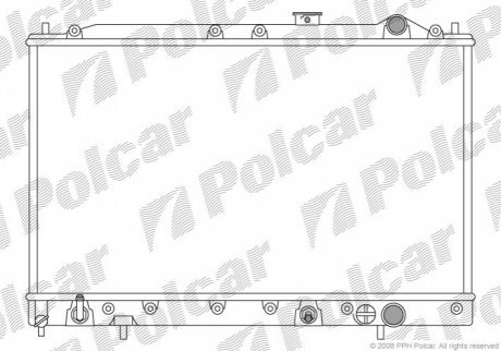 Радиаторы охлаждения POLCAR 521608-3 (фото 1)