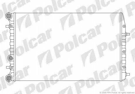 Радиаторы охлаждения POLCAR 691308-3 (фото 1)