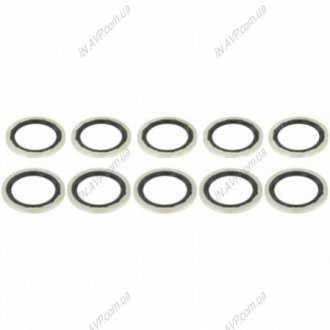 Кольцо уплотнительное трубки кондиционера pcs 10 RING-AH018PCS10 FEBEST RINGAH018PCS10
