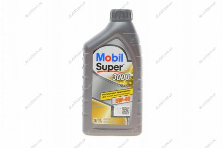 Моторное масло Super 3000 X1 Diesel 5W-40, 1л Mobil 152573 (фото 1)