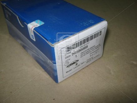 Колодка торм. диск. (GM) General Motors 96800089