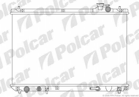 Радиаторы охлаждения POLCAR 806008-1