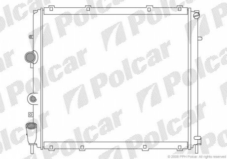 Радіатори охолодження POLCAR 606008-3