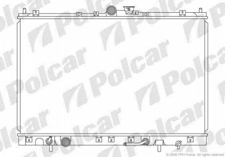 Радиаторы охлаждения POLCAR 525208-1