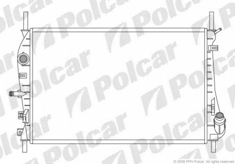 Радиаторы охлаждения POLCAR 321808-5