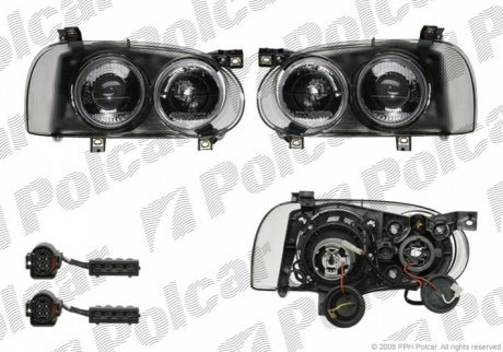 Фара основна POLCAR 953809BE