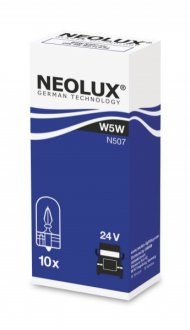 Лампа W5W NEOLUX NLX507K10SZT