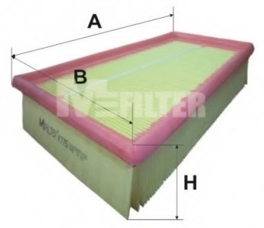 Фільтр повітря M-Filter K775