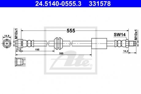 Дата: ATE 24.5140-0555.3