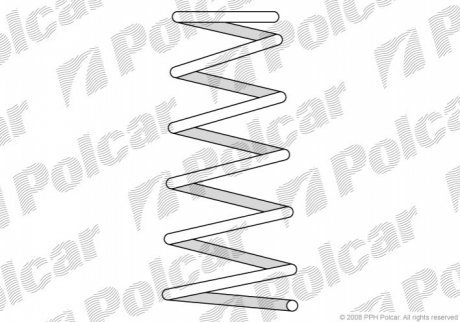 Пружина POLCAR SU01047