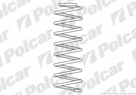 Пружина POLCAR SU11076