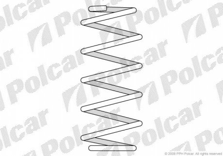 Пружина POLCAR SU23257