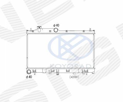 РАДІАТОР SIGNEDA RA606532Q