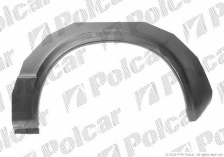 Ремкомплект крила заднього лівий POLCAR 953283-5