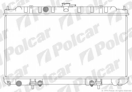 Радиаторы охлаждения POLCAR 275508-7